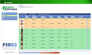 PIMSS - Comprehensive Personnel Records Screenshot